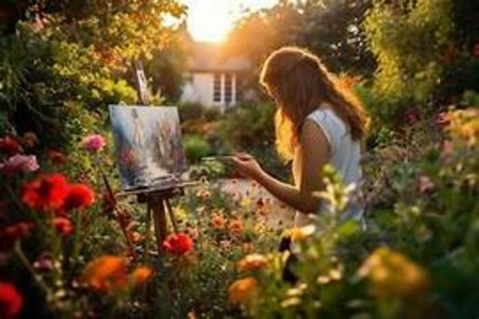 Jardins de peintres Jardins du château de Mongenan Portets