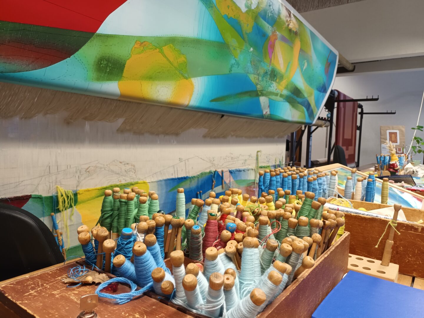 JEMA PRINTEMPS DES MANUFACTURES INITIATION AU TISSAGE Impasse des Liciers Lodève 2026-04-11