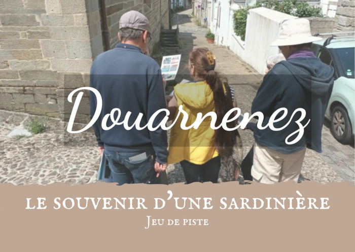 Jeu de piste à Douarnenez place des halles