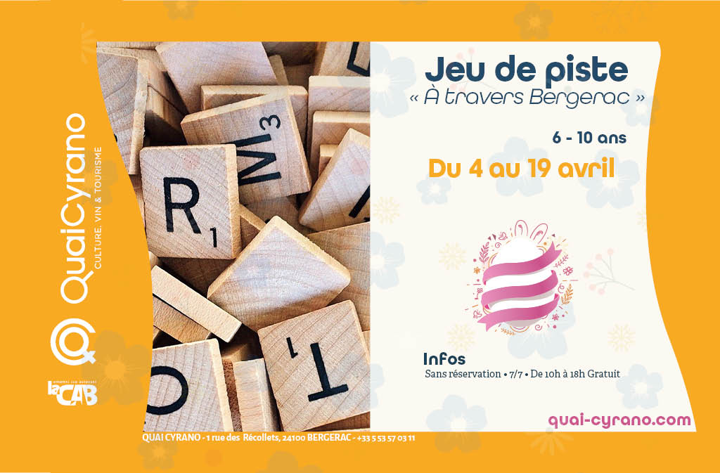 Jeu de piste | À travers Bergerac 1 Rue des Récollets Bergerac 2026-04-04