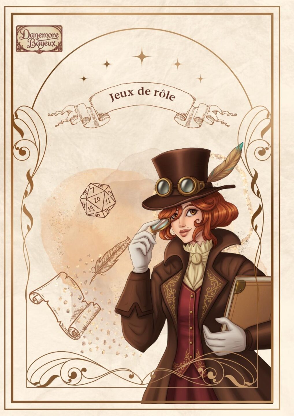 Jeux de rôles au Radar avec Danemore 24 rue des cuisiniers Bayeux 2026-04-11