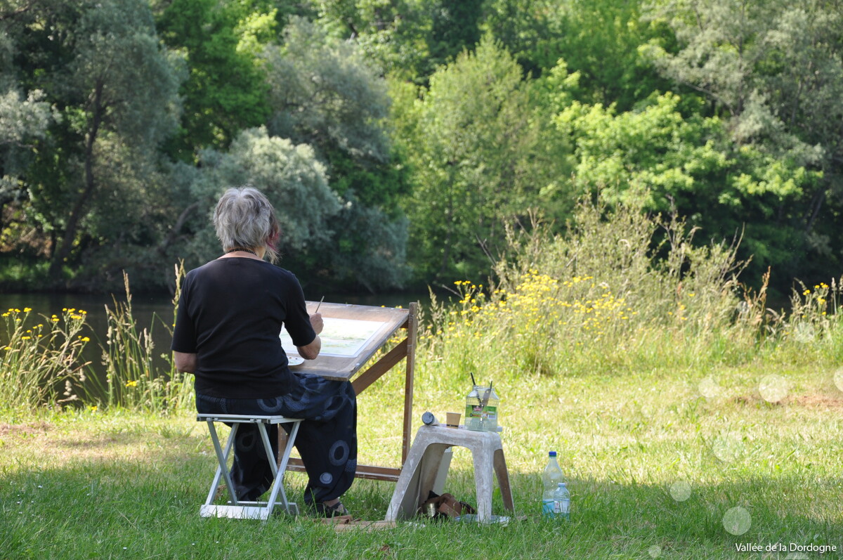Journée artistique au bord de l'eau Atmosphère Dordogne Stade de Rugby Vayrac 2026-05-25