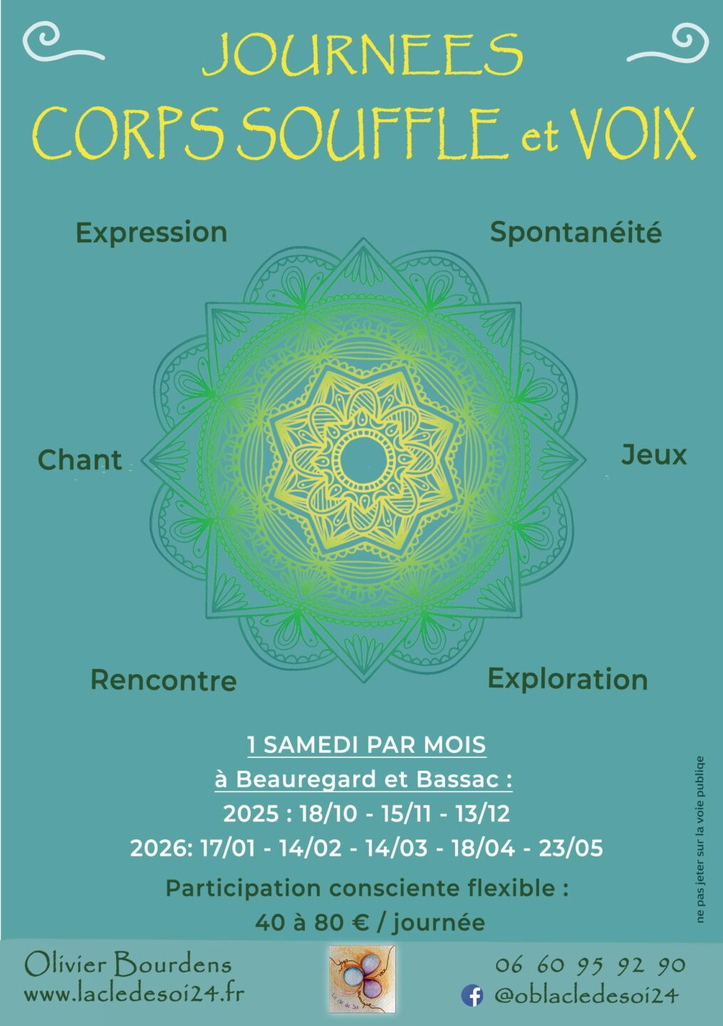 Journée Corps Souffle Voix  Beauregard-et-Bassac