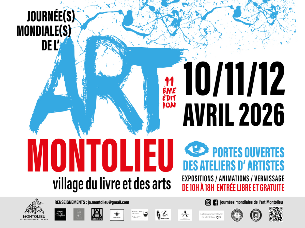 JOURNÉE MONDIALE DE L'ART  Montolieu 2026-04-11