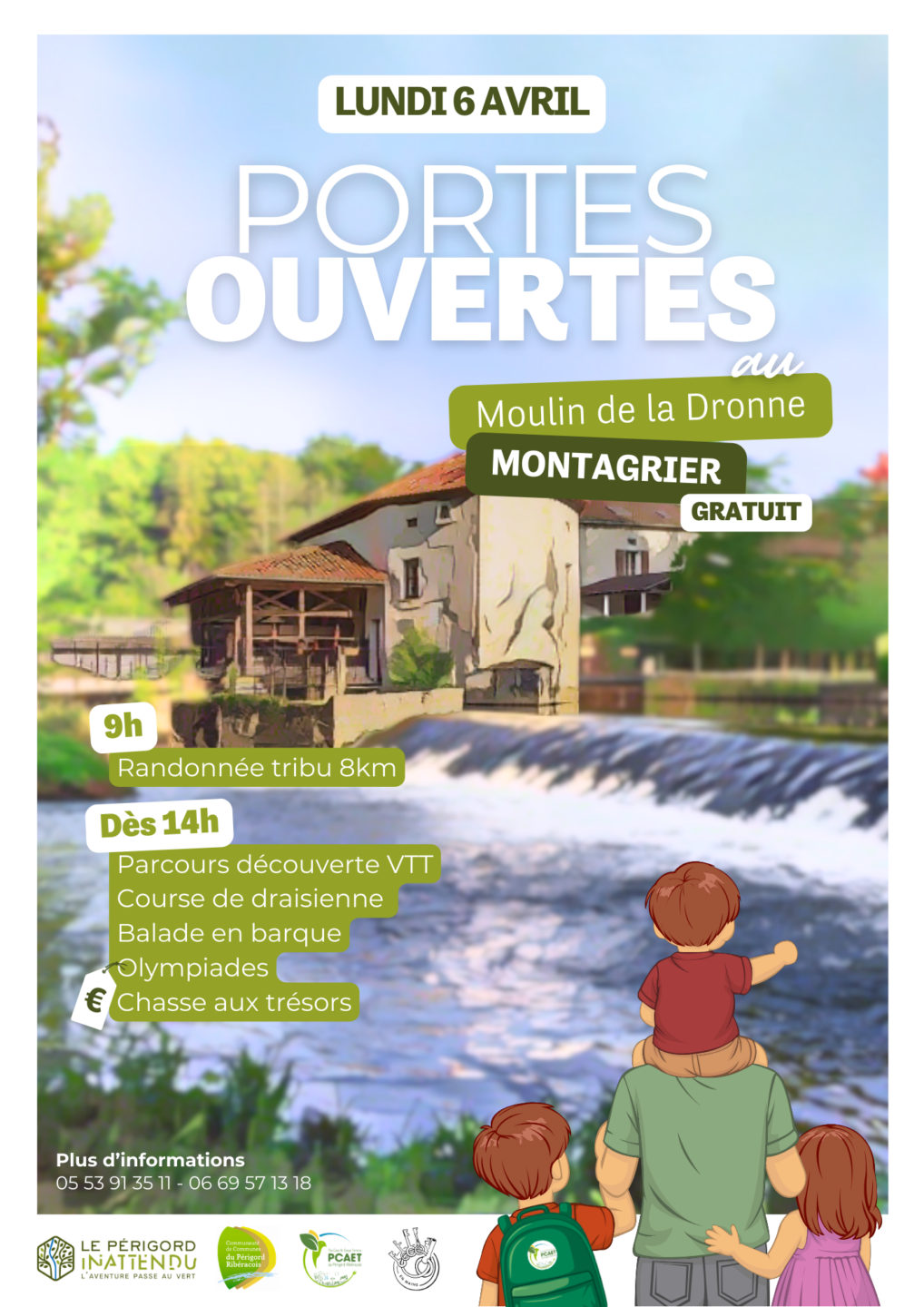 Journée portes ouvertes au Moulin de la Dronne