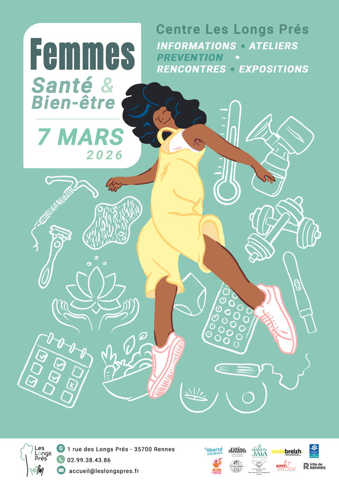 Journée spéciale "Femmes Santé Bien-être" Centre socioculturel Les Longs Prés Rennes