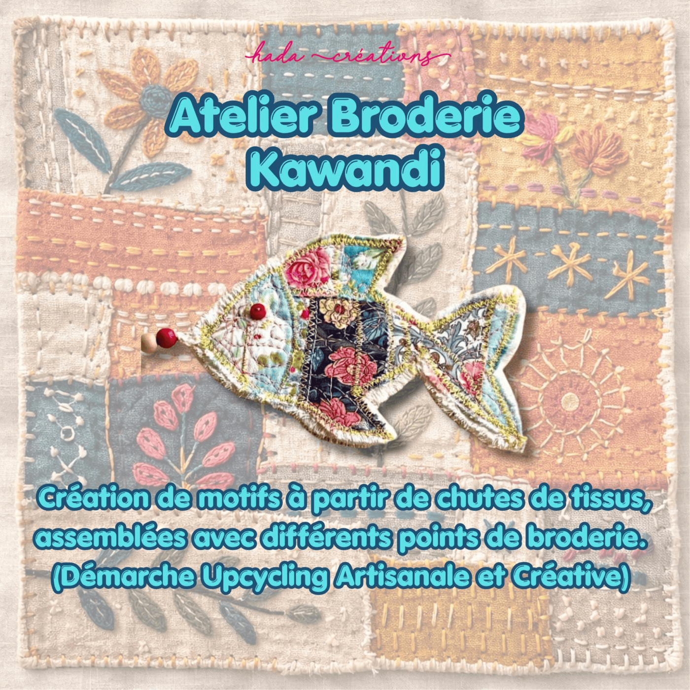 Journées Européennes des Métiers d'Art Atelier avec Hada Création Abbadia