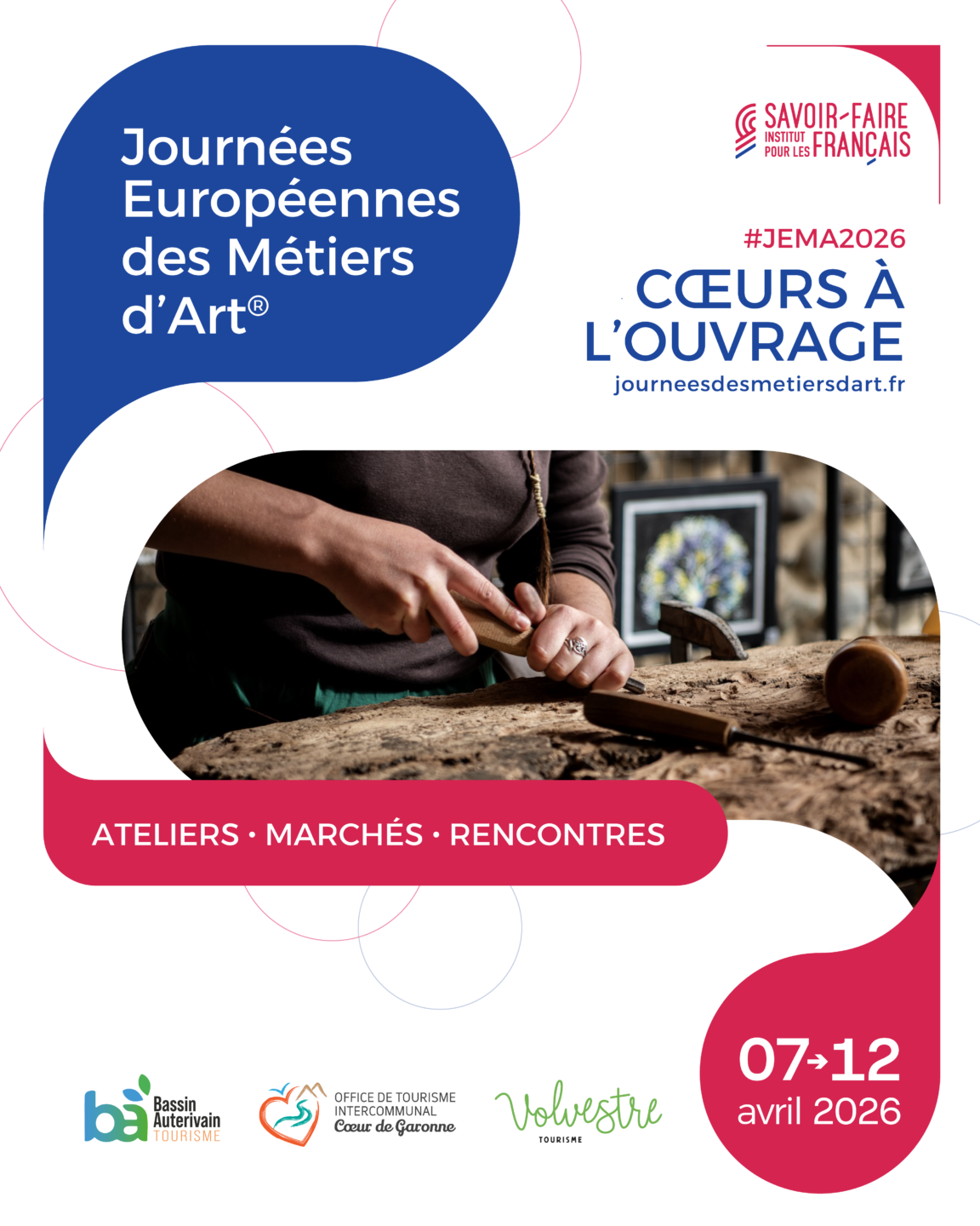 JOURNÉES EUROPÉENNES DES MÉTIERS D'ART | MUSÉE ARCHÉOLOGIQUE DU DONJON 389 Boulevard du Nord Martres-Tolosane 2026-04-07