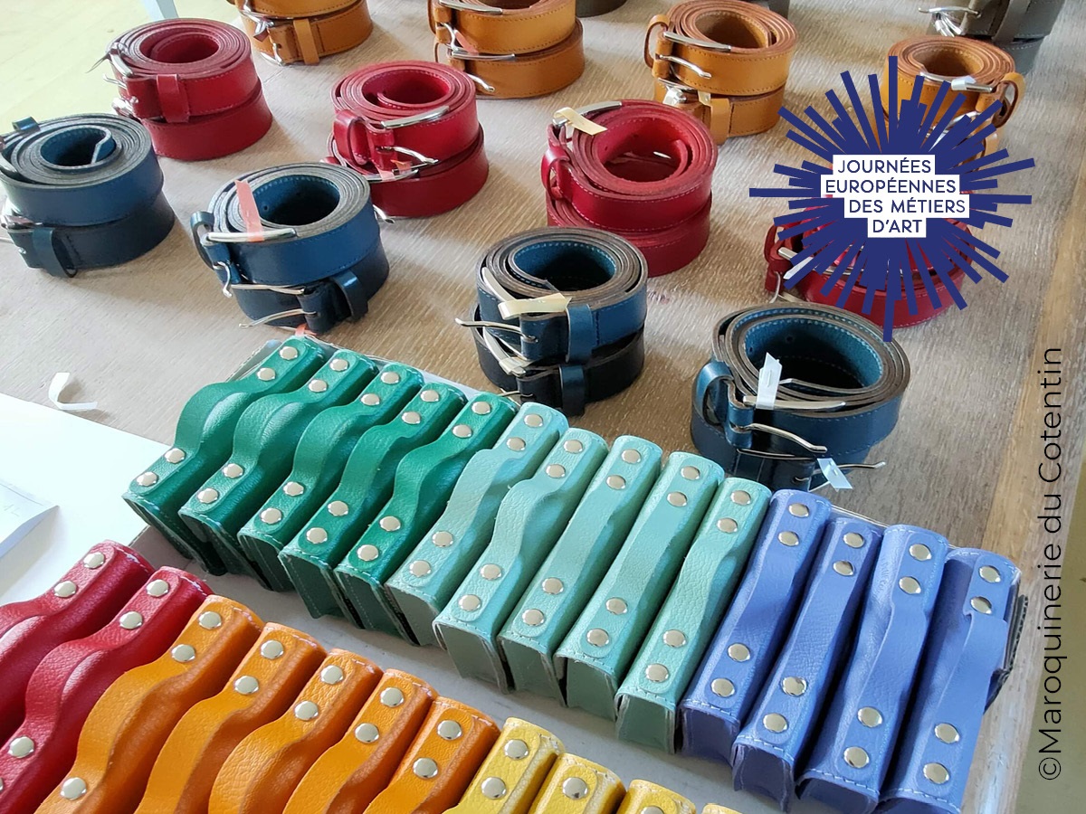 Journées Européennes des Métiers d'Art > Rencontre à l'atelier de maroquinerie 28 Route du Pont Romain Saint-Sauveur-Villages 2026-04-08
