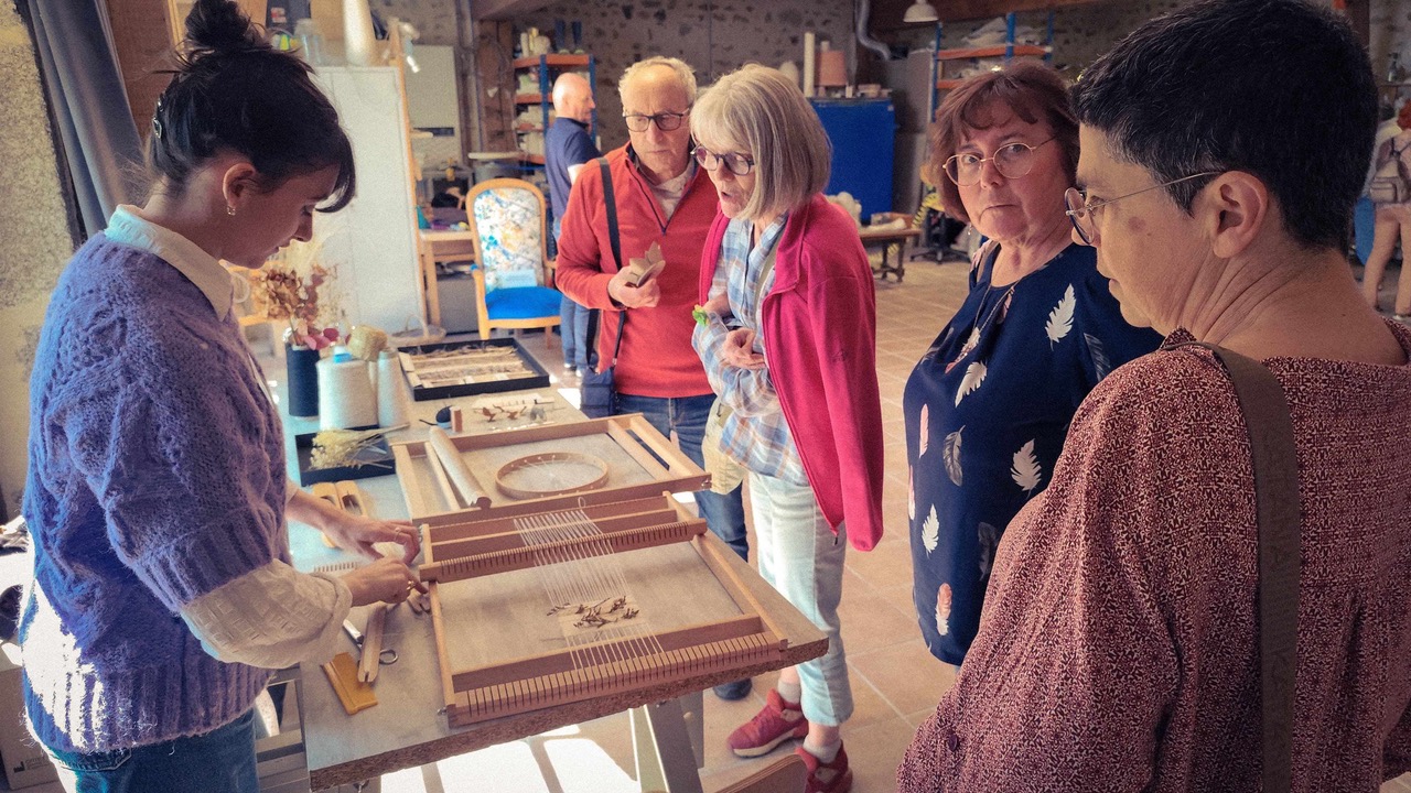 Journées portes ouvertes des métiers d'art JEMA Le coeur à l'ouvrage 3 place de la chapelle Cheissoux 2026-04-11