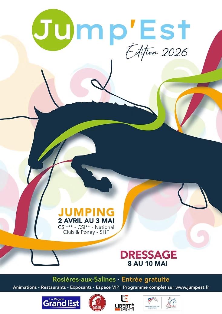 Jump'Est 2026 Haras Régional Rosières-aux-Salines 2026-04-02