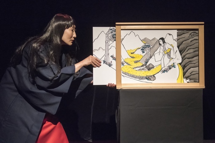 Kamishibaï de la Cie Kaguya - Au jardin japonais Le Temps des Cerises Issy-les-Moulineaux