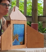 KAMISHIBAÏ ET CRÉATIONS DANS LA NATURE Chemin St Rome Aniane 2026-04-27