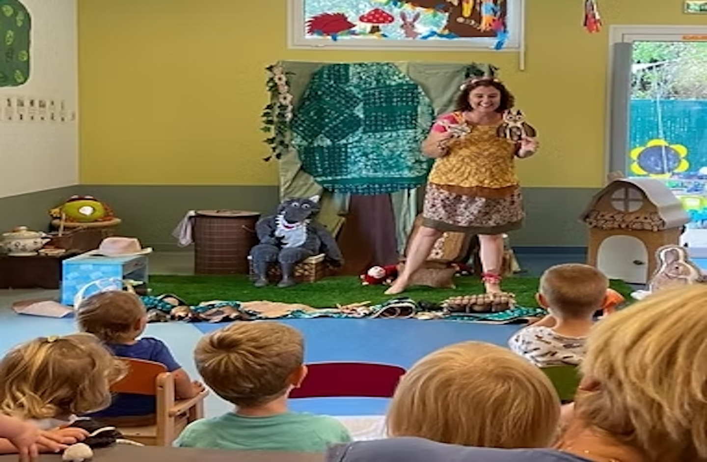 Kaperaldi spectacle pour jeune public.  Hasparren