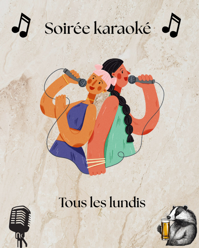 Karaoké au terrier 20 boulevard Coligny Brantôme en Périgord 2026-04-06