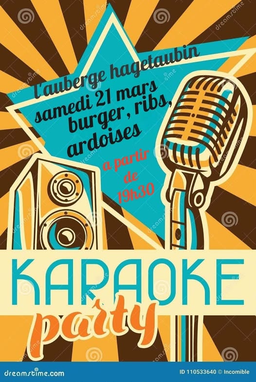 Karaoke Party 310 Chemin de l' Église du Bourg Hagetaubin 2026-03-21