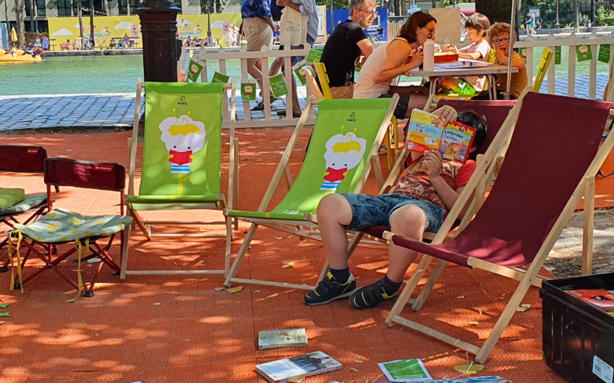 La bibliothèque Saint-Éloi hors les murs ! - été 2026 Place Félix Éboué  Paris