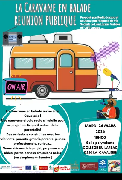 La Caravane en balade Collège du Larzac La Cavalerie 2026-03-24