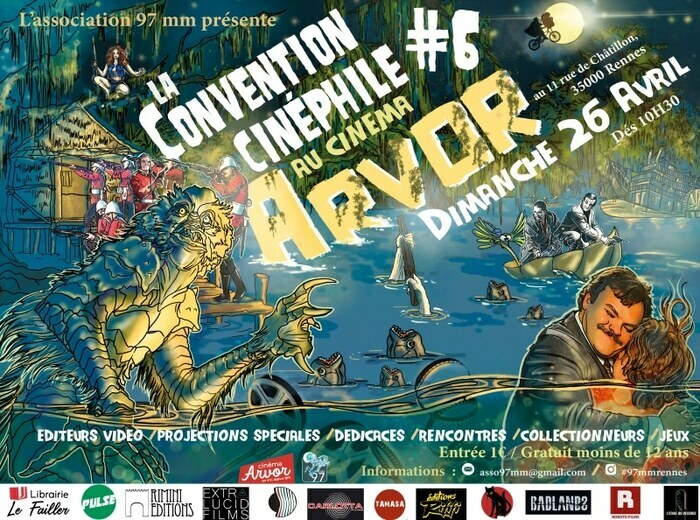 LA CONVENTION CINEPHILE #6 Cinéma ARVOR Rennes