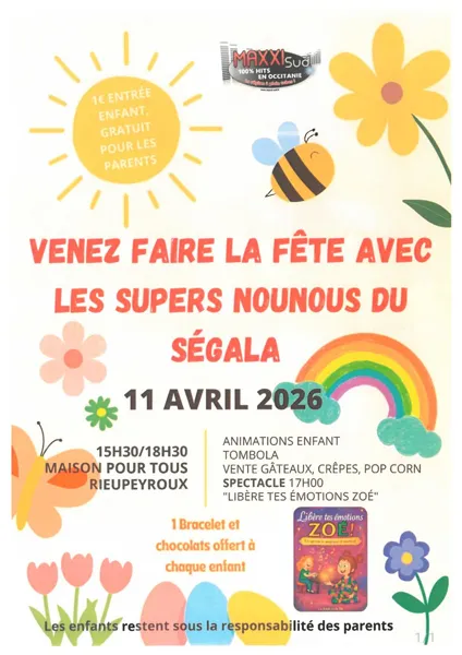 La fête des supers nounous du Ségala  Rieupeyroux 2026-04-11