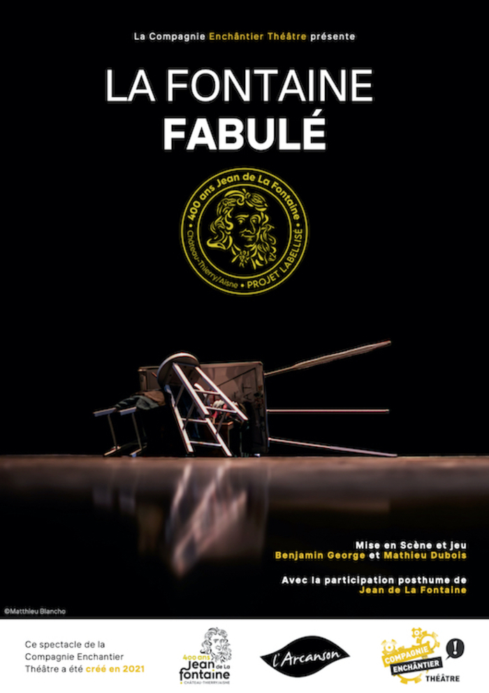 La Fontaine Fabulé théâtre de la rousselle Bordeaux