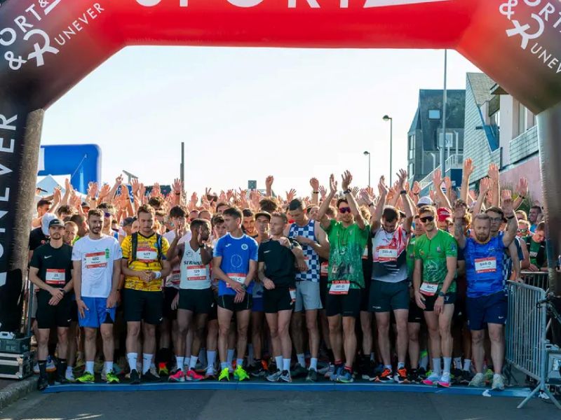 La Granvillaise Urban Trail Rue du Roc Granville