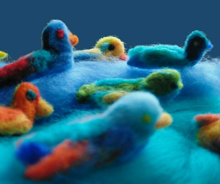 La laine feutrée Bibliothèque Parment Rouen