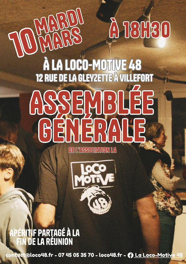 LA LOCO ASSEMBLÉE GÉNÉRALE