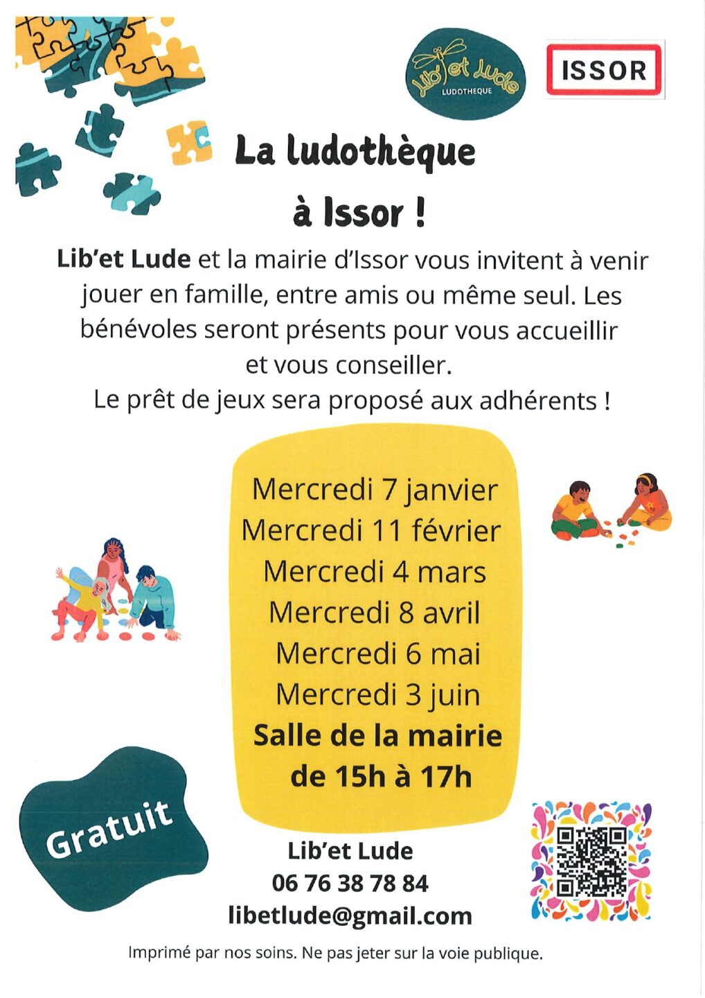 La Ludothèque à Issor Mairie d'Issor Issor 2026-05-06