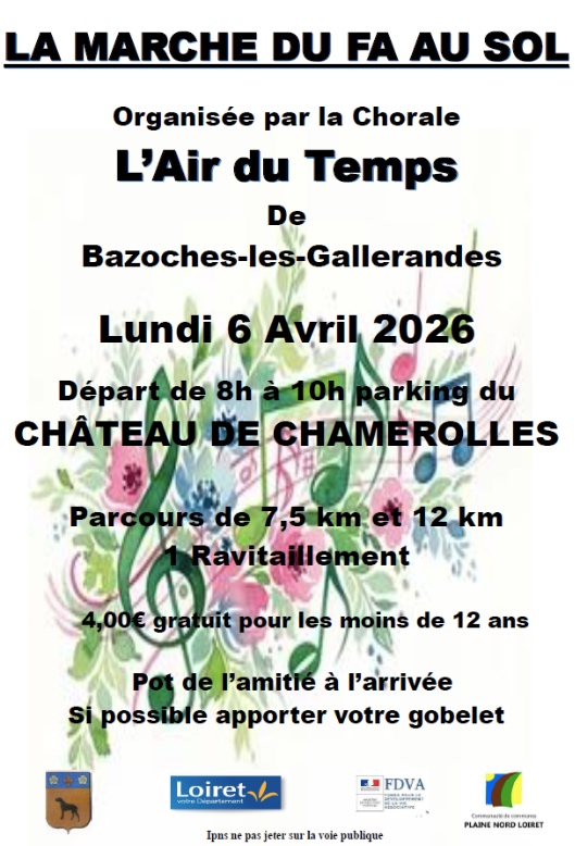 La marche du FA au SOL Gallerand Chilleurs-aux-Bois 2026-04-06