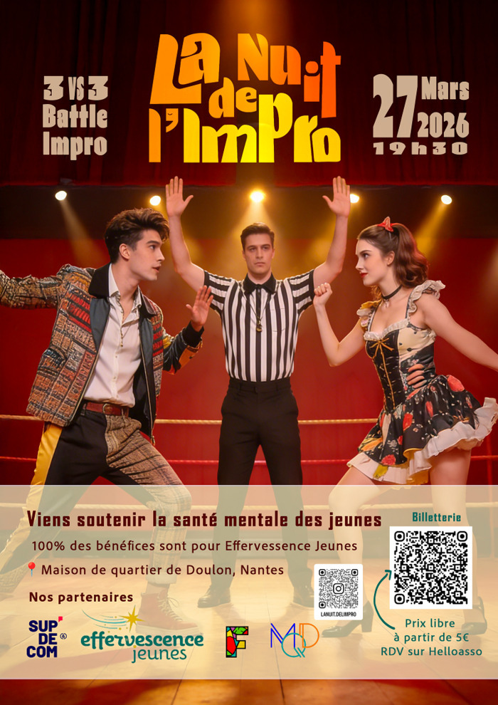 La Nuit de l’impro Maison de quartier de Doulon