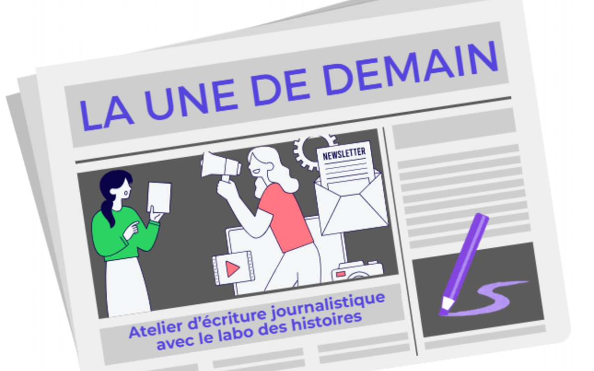La Une de Demain Médiathèque Françoise Sagan  Paris
