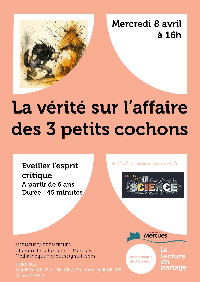 La vérité sur l’affaire des 3 petits cochons Chemin de la Portette Mercuès 2026-04-08