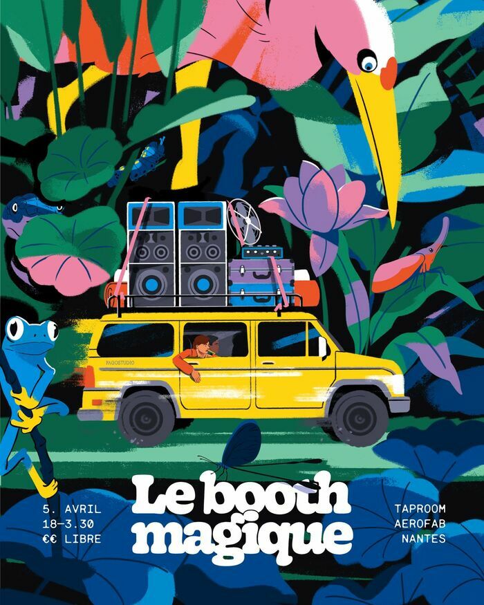 Le Booth Magique Taproom Aerofab