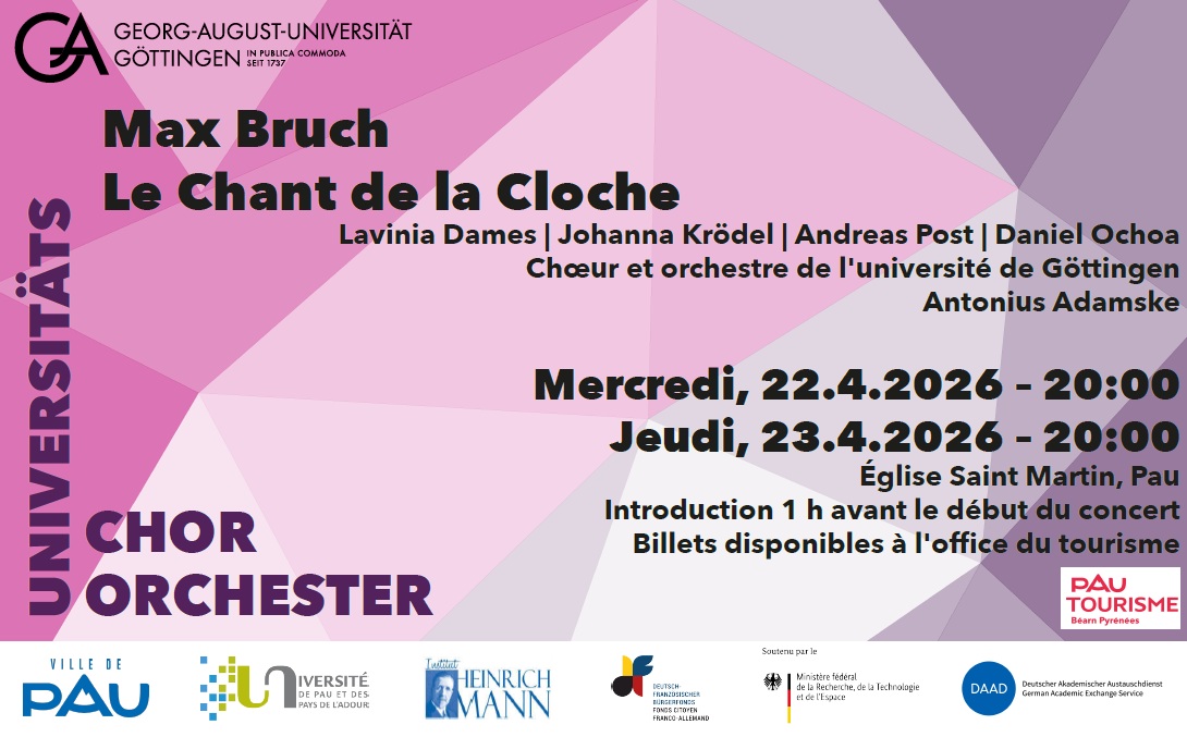 Concert Le Chant de la Cloche Église Saint-Martin de Pau Pau