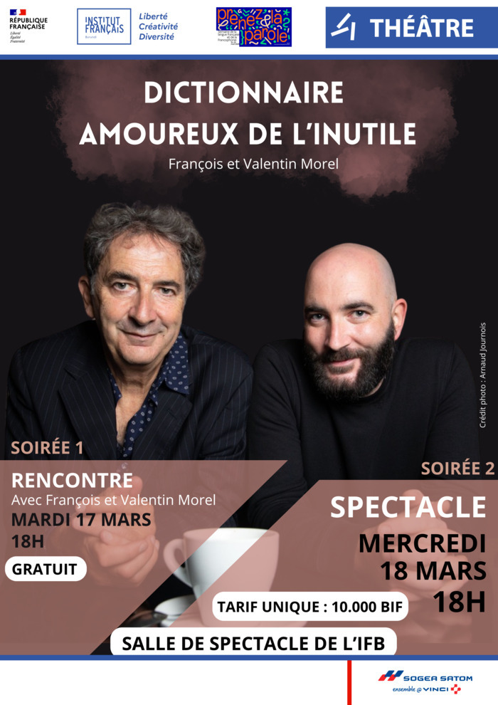 Le dictionnaire amoureux de l'inutile Institut français du Burundi Bujumbura