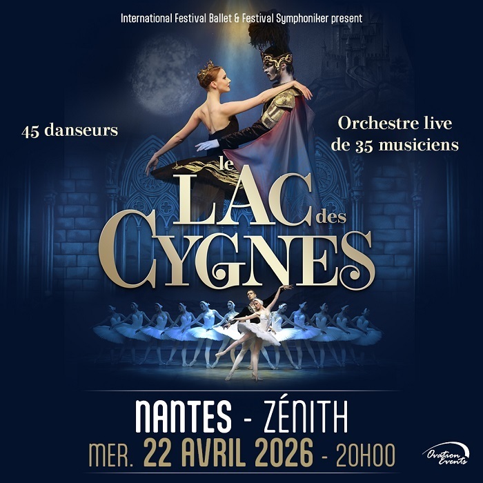 Le Lac des cygnes – International Festival Ballet Zénith de Nantes Métropole Saint-Herblain