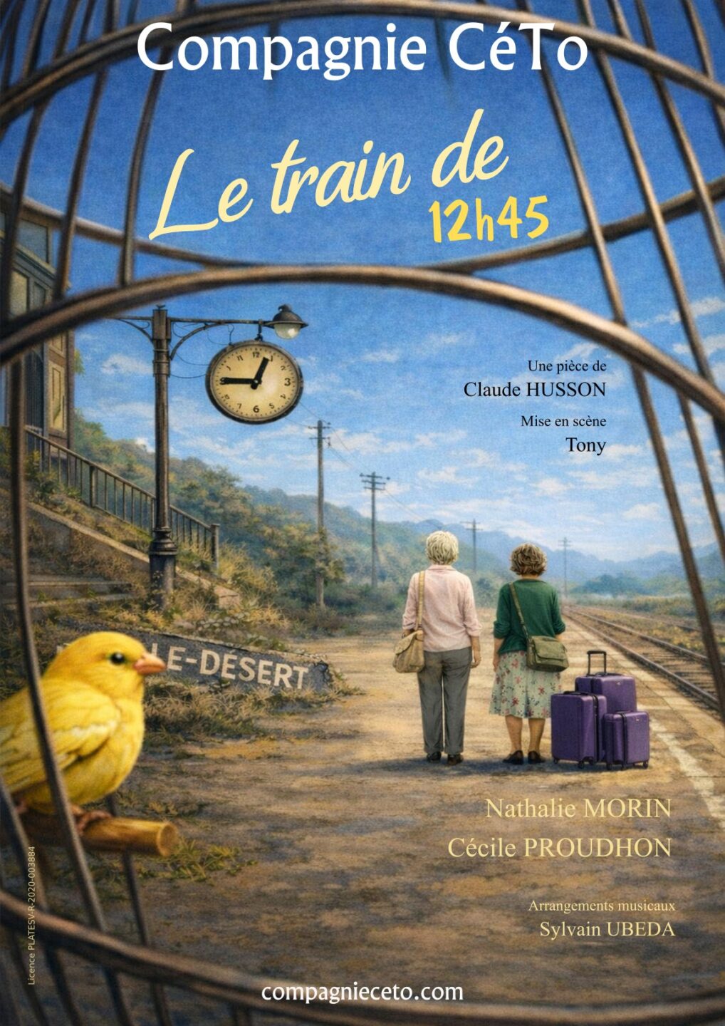 LE TRAIN DE 12H45 SALLE DE SPECTACLE ET DE CINÉMA Pouillon 2026-03-29