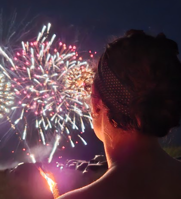 Le village d’Omaha Feu d’artifice Rue de la Hérode Vierville-sur-Mer