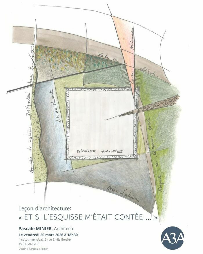 Leçon d'architecture : « Et si l’esquisse m’était contée … » - Pascale Minier Institut Municipal Angers