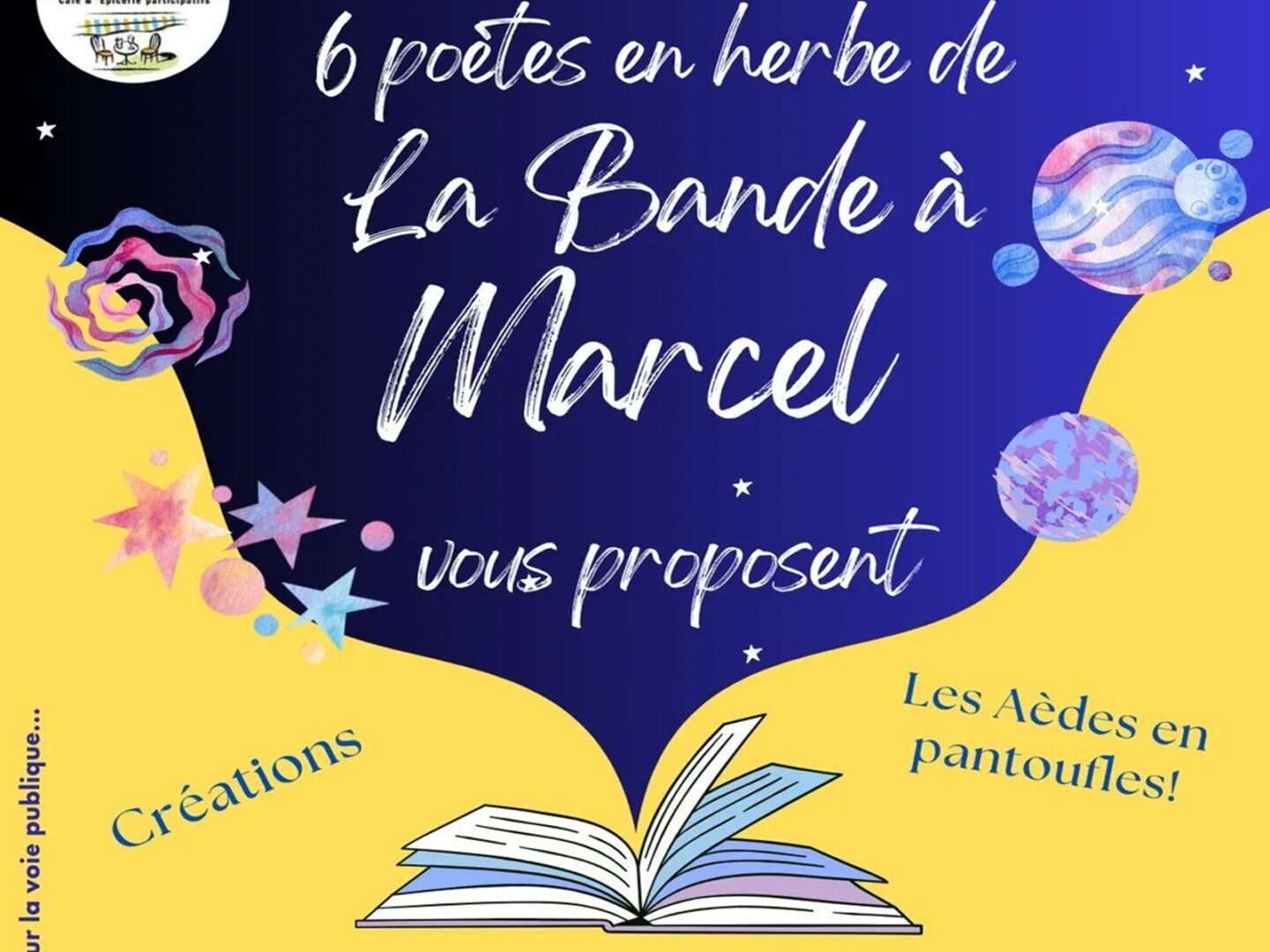 Lectures poétiques avec La Bande à Marcel 7 Gautier Est Caumont 2026-03-28