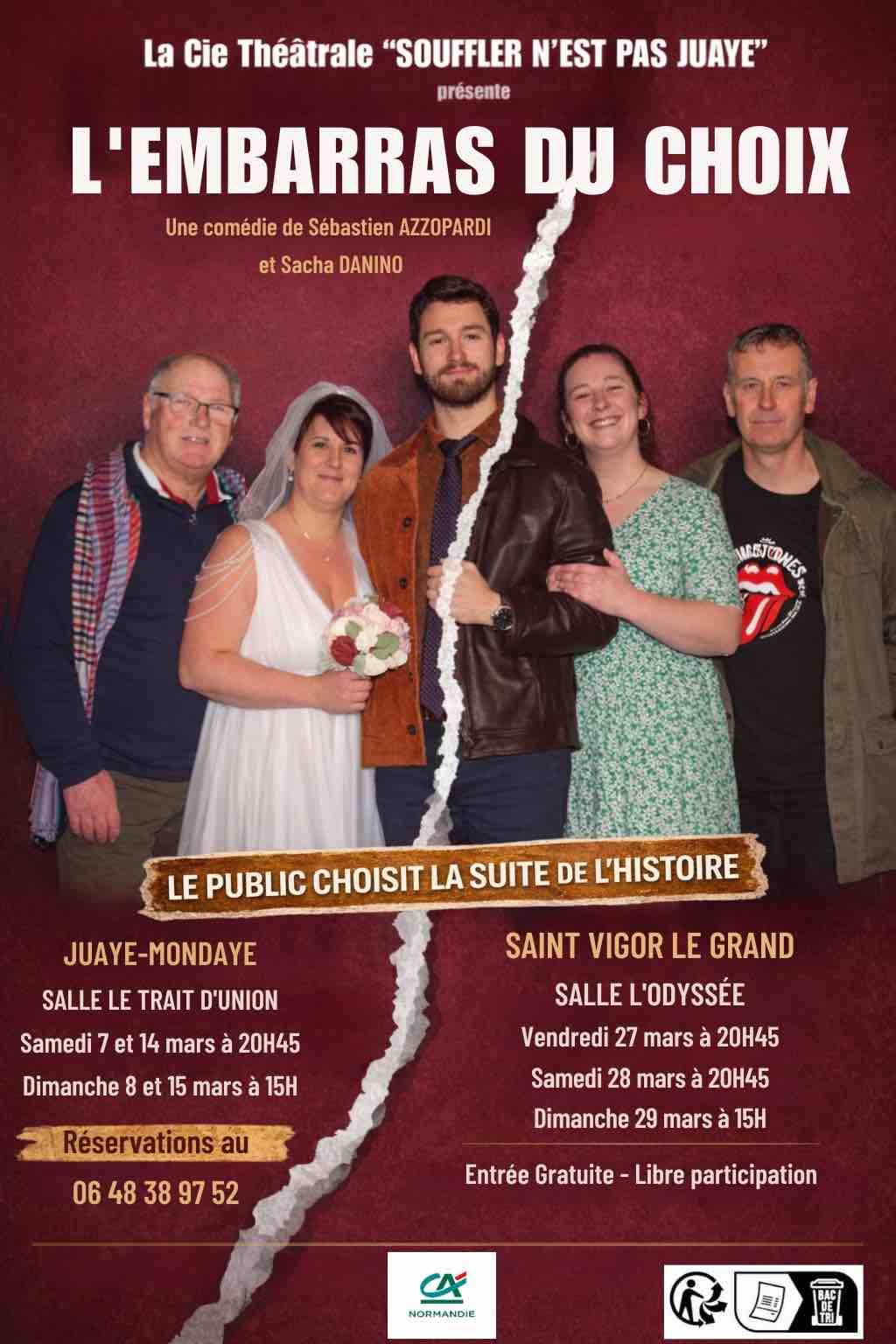 L'embarras du choix ESPACE L'ODYSSE Saint-Vigor-le-Grand 2026-03-27