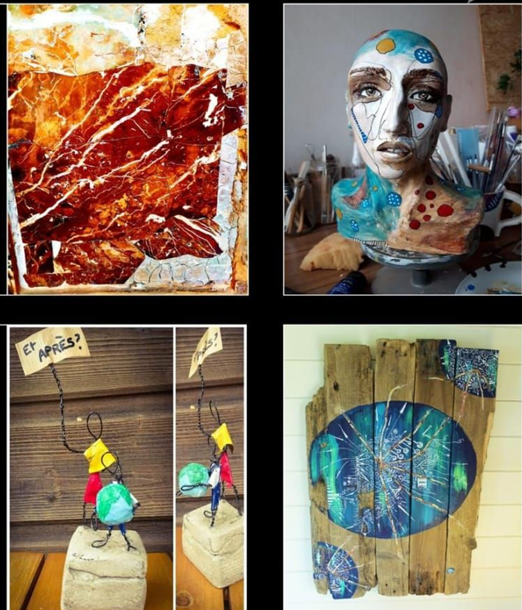 Les artistes à Garos Chemin du Bourg Garos 2026-04-11