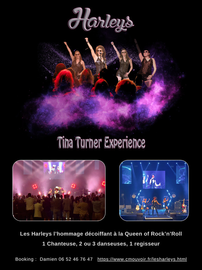 LES HARLEY'S - TINA TURNER EXPERIENCE Département du Loiret