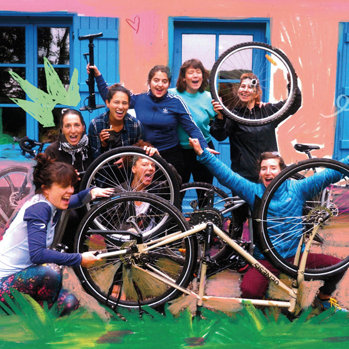 Les Increvables en Selle au fil des saisons Cosmopolis