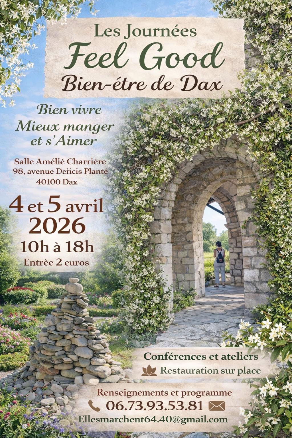 Les journées Bien-être 98 avenue Francis Planté Dax 2026-04-04