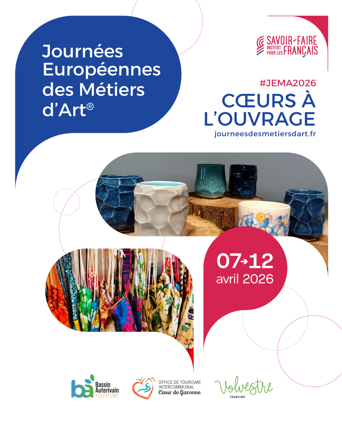 LES JOURNÉES EUROPÉENNES DES MÉTIERS D'ART  Saint-Sulpice-sur-Lèze 2026-04-07