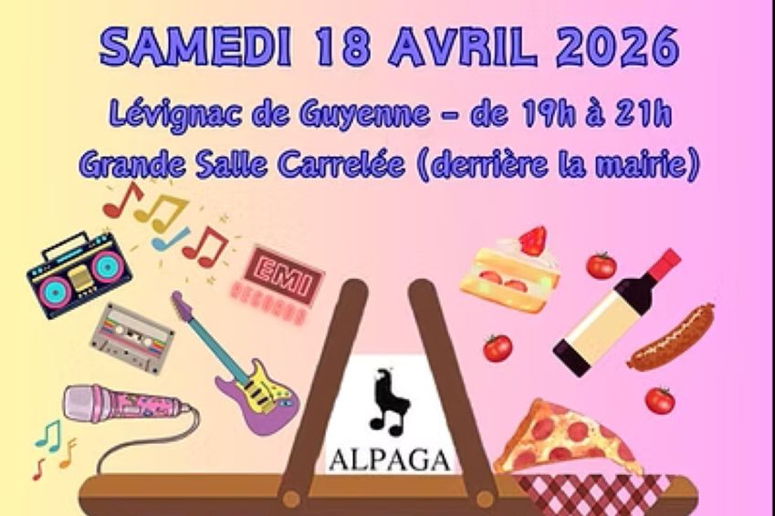 Les music'assiettes d'Alpaga Grande Salle carrelée Lévignac-de-Guyenne 2026-04-18