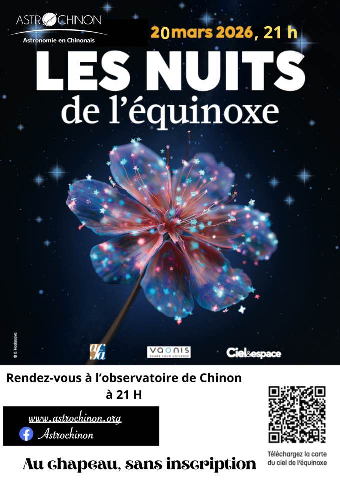 Les Nuits de l'Équinoxe Rue Maxime Dubrac Chinon 2026-03-20