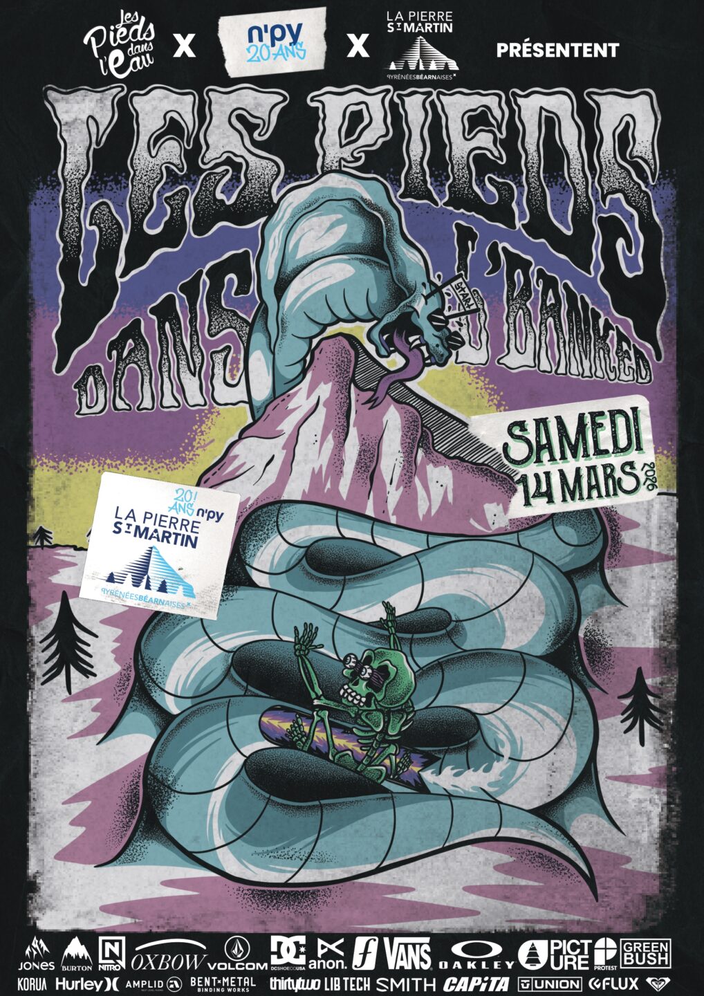 Les Pieds dans l'Banked